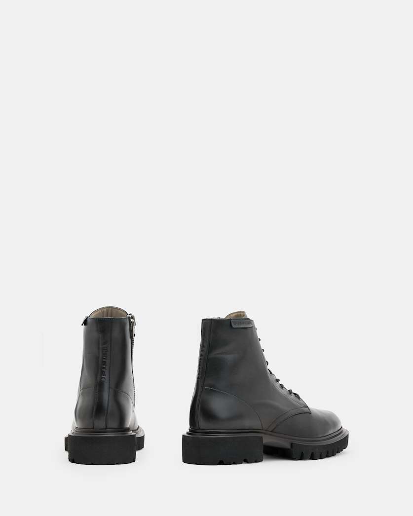Vaughan Chunky Leather Boots