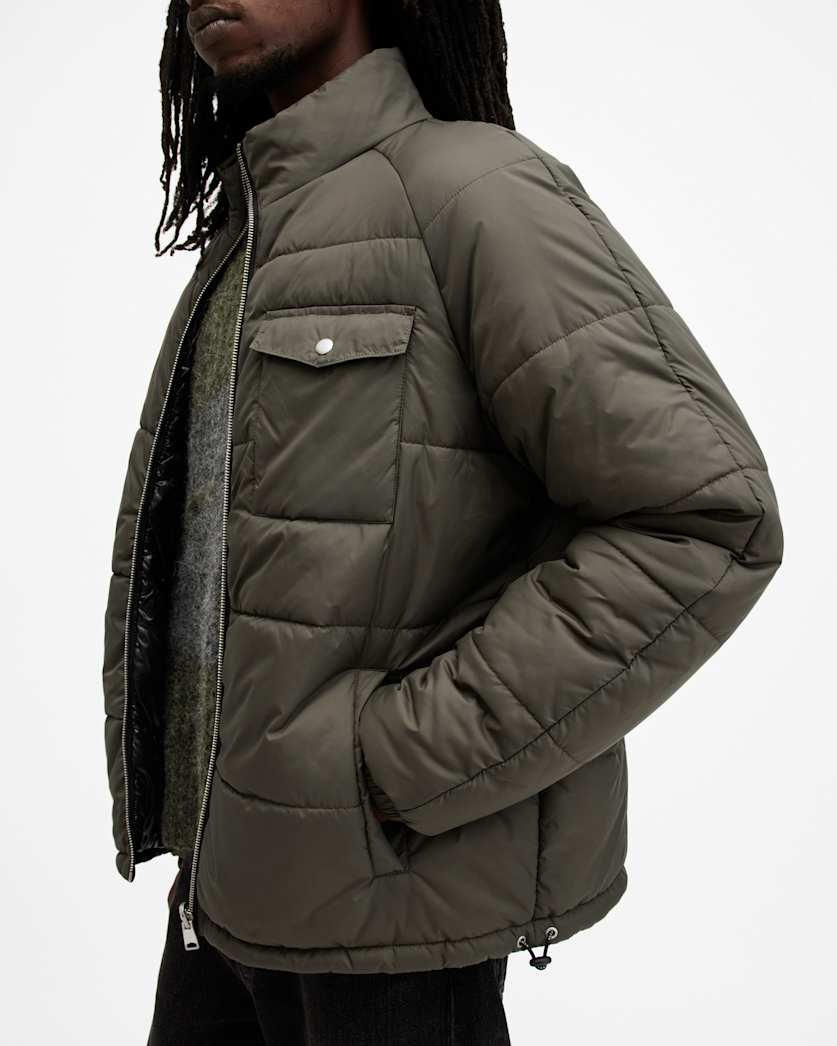 Griffin Reversible Funnel Neck Jacket