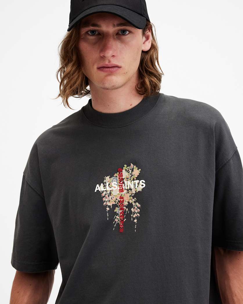 Eternal Oversized Embroidered Logo T-Shirt