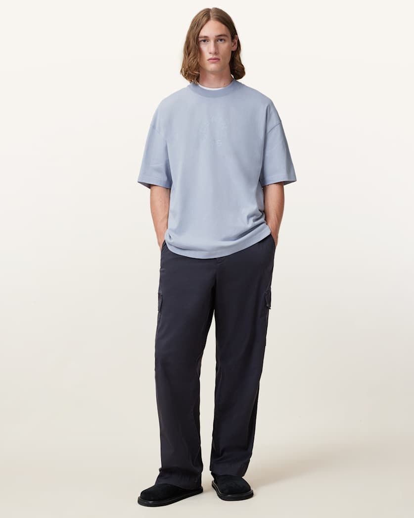 Tierra Oversized Crew Neck Logo T-Shirt