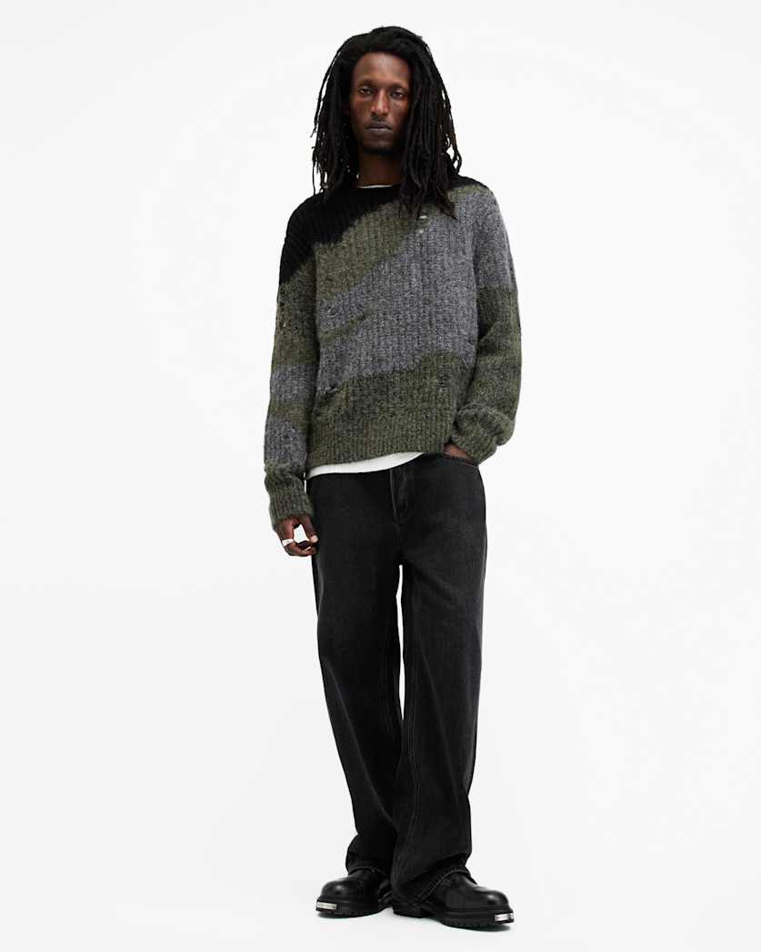 Sur Oversized Crew Neck Jumper