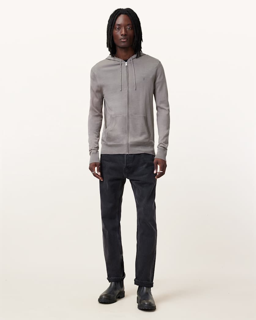 Mode Merino Zip Up Ramskull Hoodie