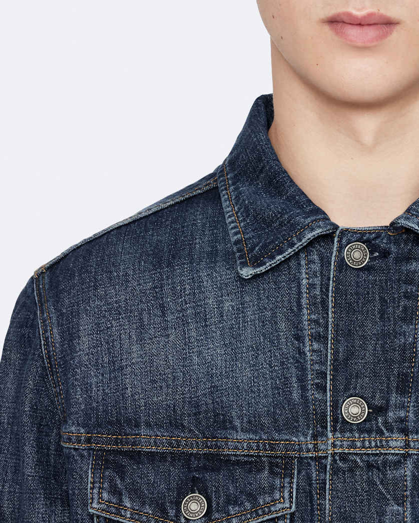 Regular denim trucker jacket