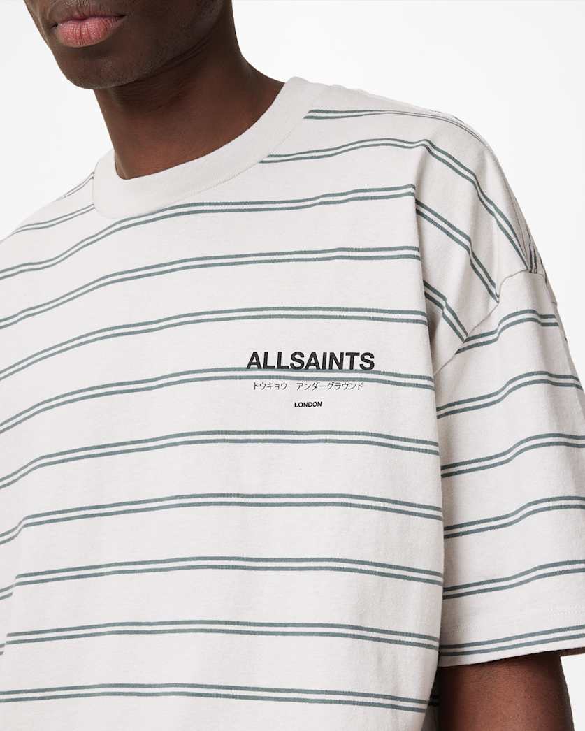 Underground Oversized Striped T-Shirt