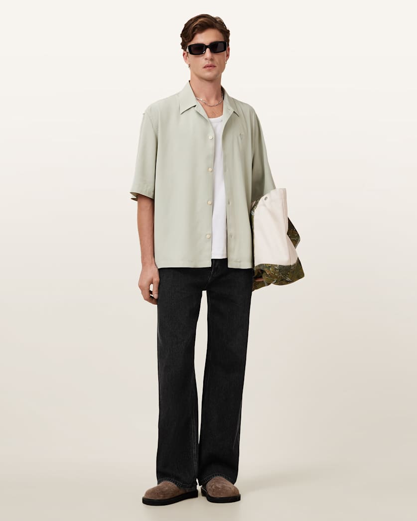 Rialto Oversized Short Sleeve Shirt