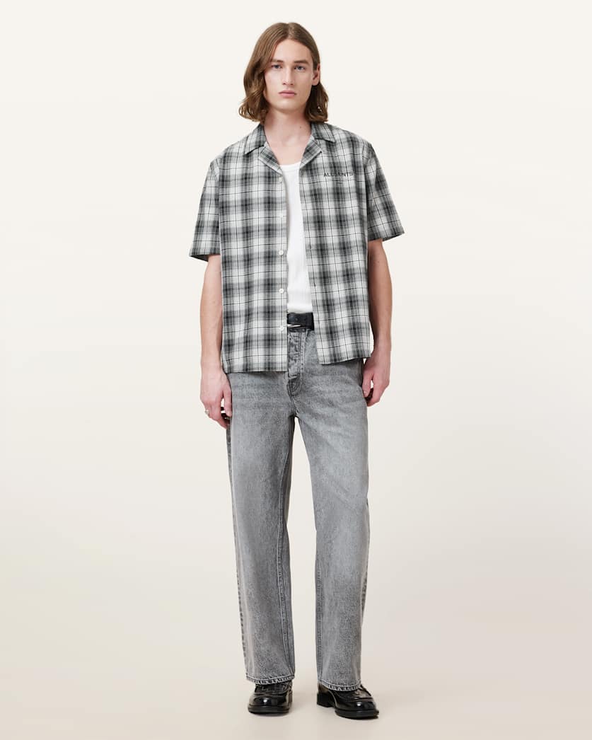 Underground Relaxed Check Logo Shirt