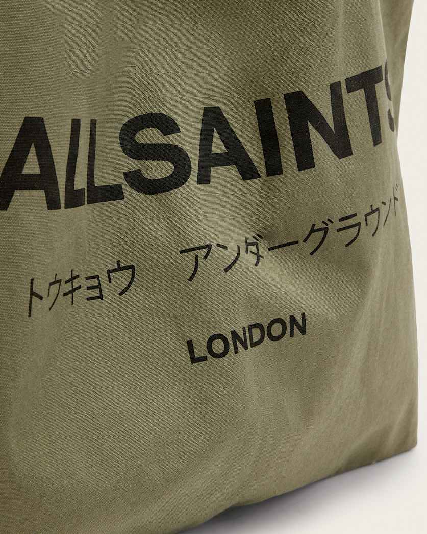 Underground Logo Printed Tote Bag