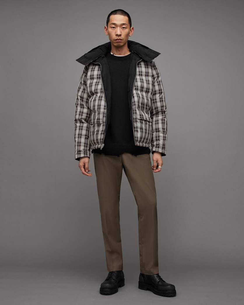 Trevi Reversible Checked Hood Jacket