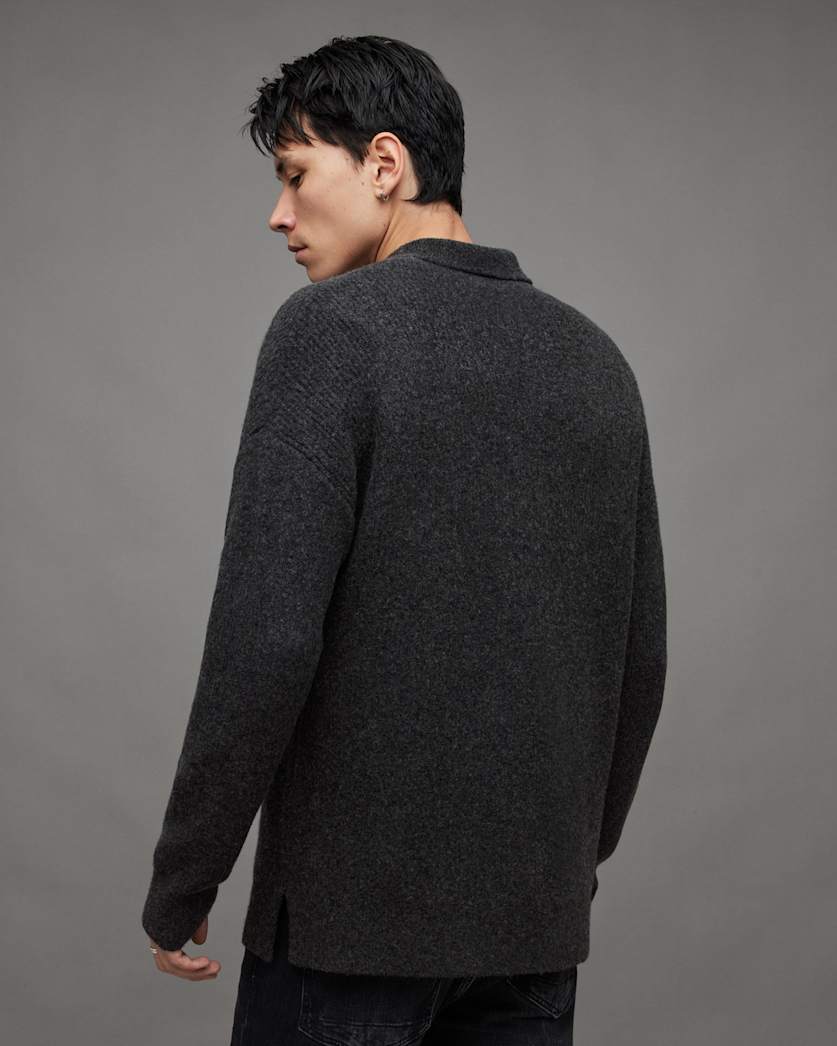 Shapley Long Sleeve Polo Neck Jumper