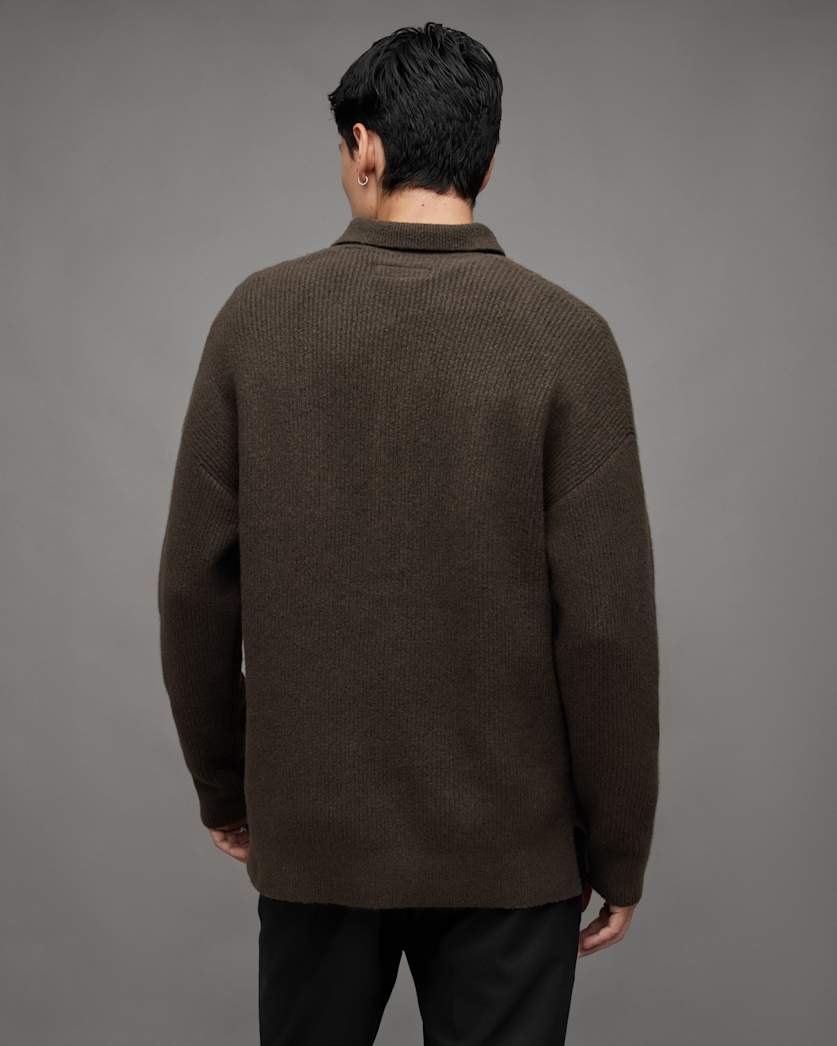 Shapley Long Sleeve Polo Neck Jumper