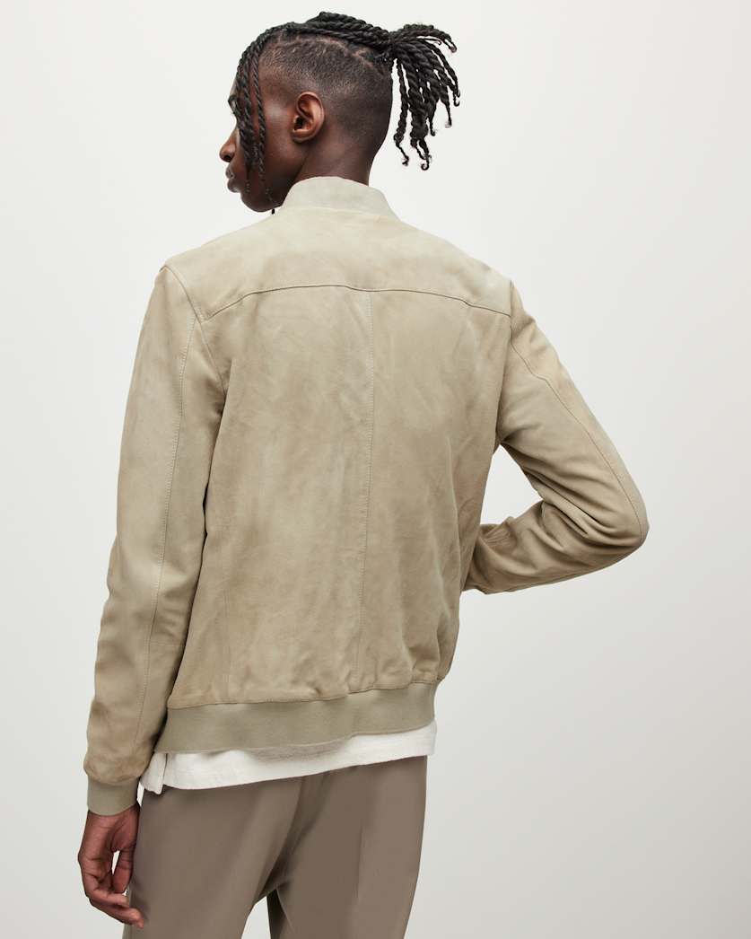 Kemble Suede Bomber Jacket
