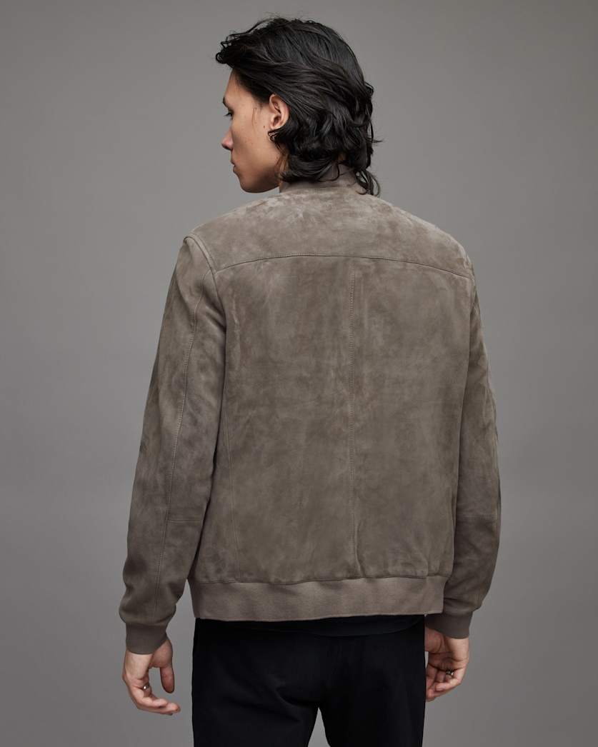Kemble Suede Bomber Jacket