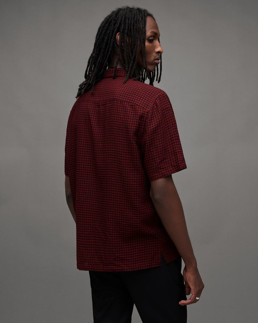 Glendale Checked Ramskull Shirt