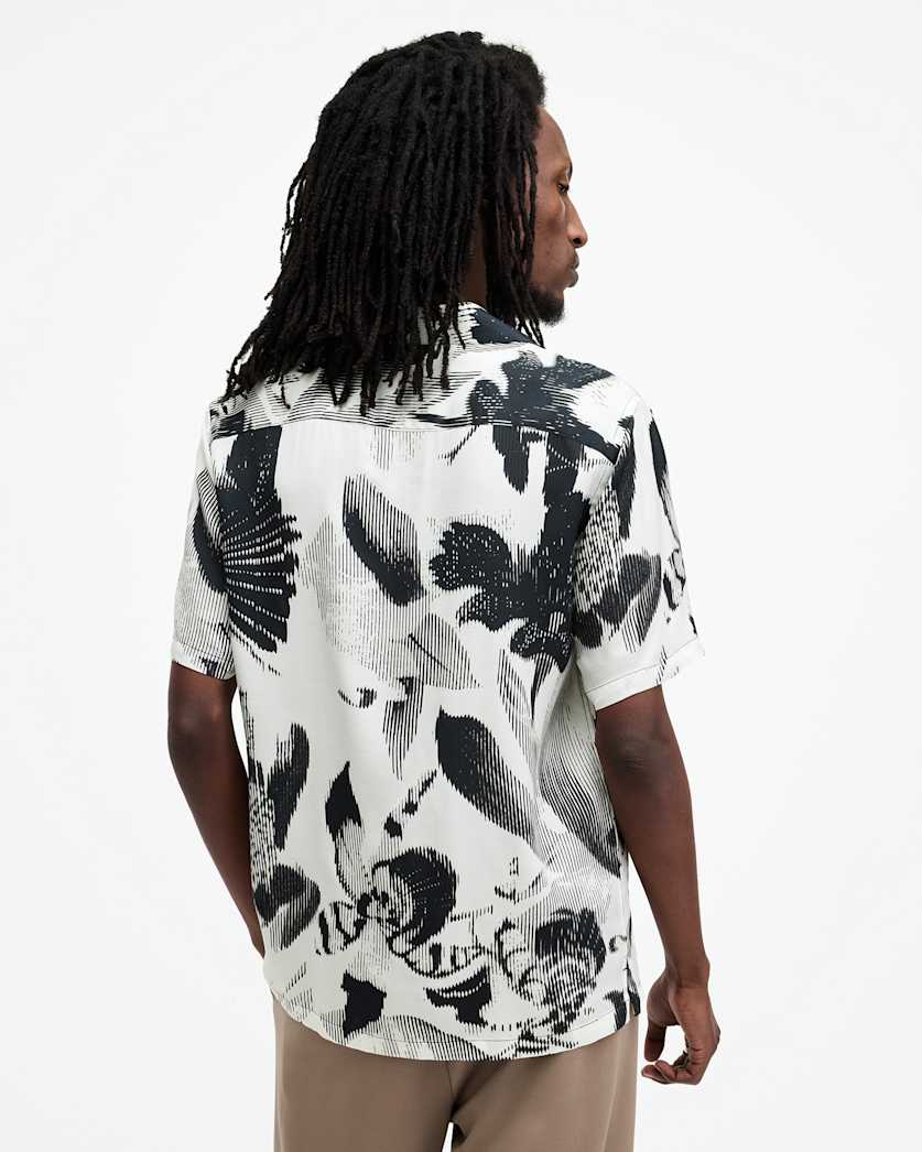 Frequency Printed Relaxed Fit Shirt