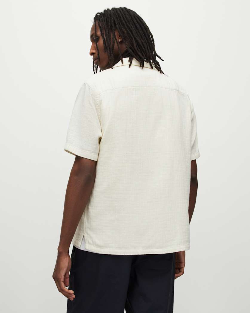 Vedra Short Sleeve Texture Relaxed Shirt