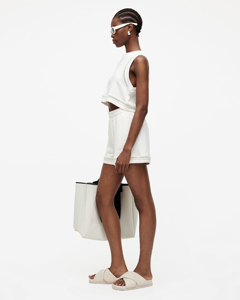 Ewelina Crochet Trim Shorts