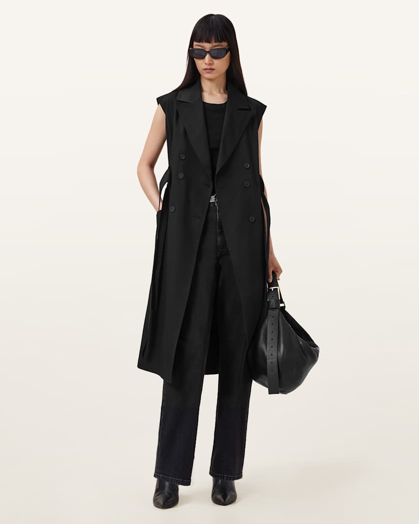 Cadence Relaxed Fit Trench Coat
