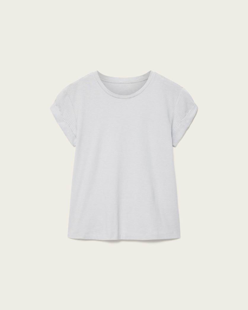 Anna Striped Cotton T-Shirt