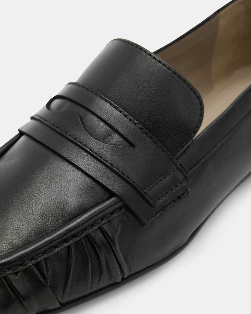 Sapphire Leather Loafers