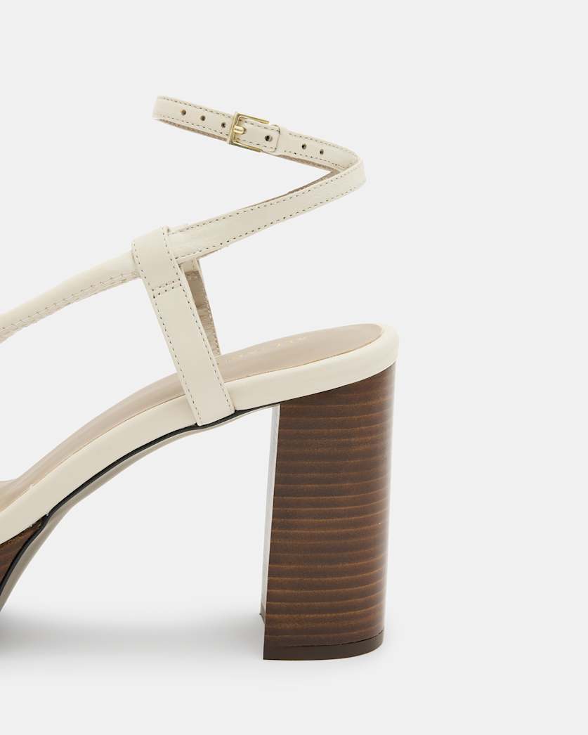 Bella Leather Platform Heel