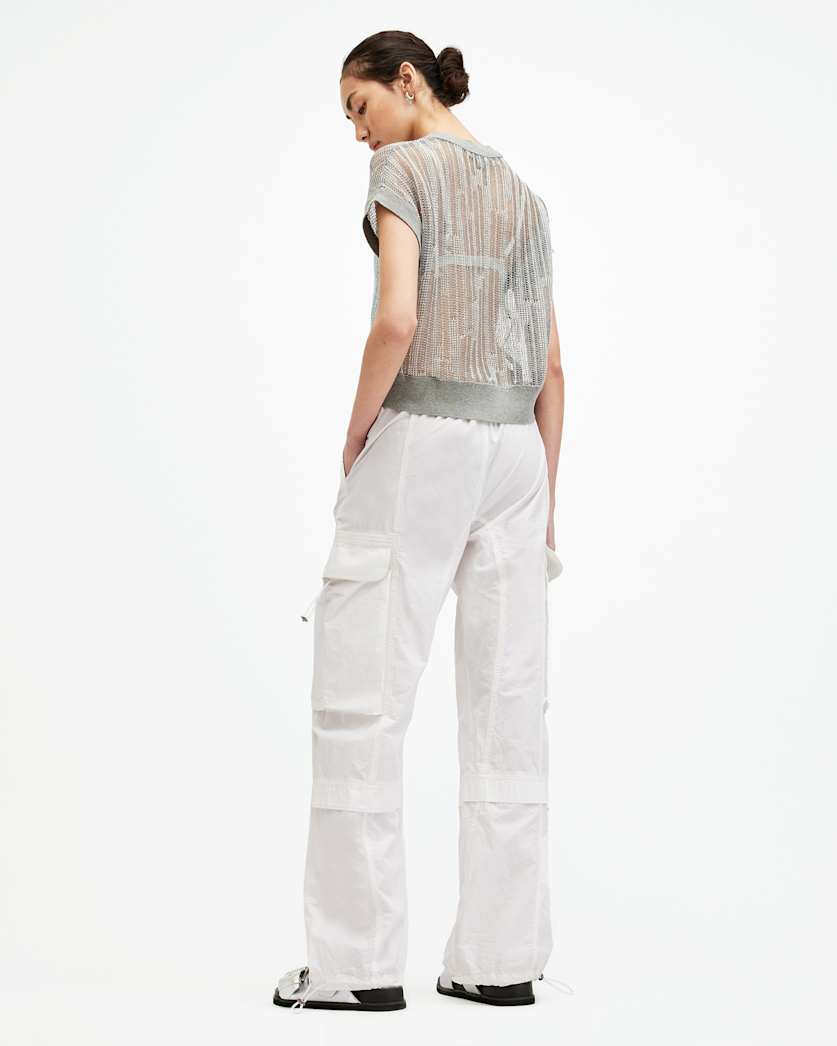 Barbara Adjustable Cuffed Cargo Trousers