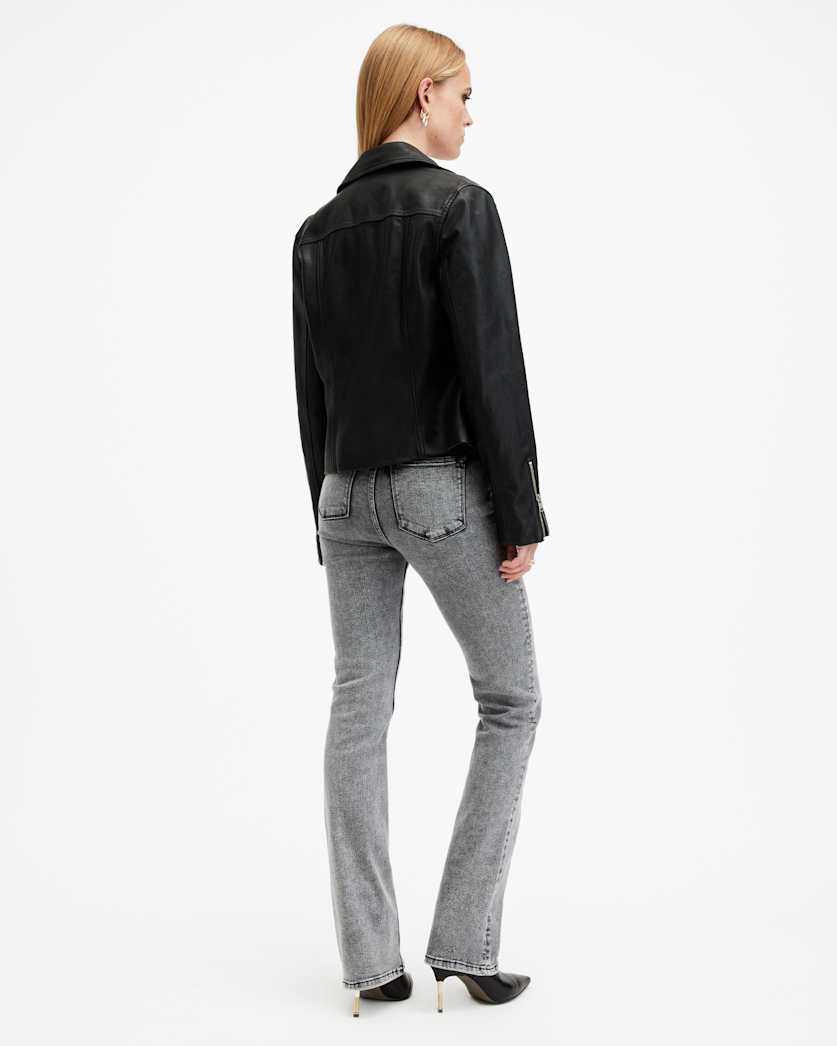 Haldan Slim Bootcut Stretch Denim Jeans