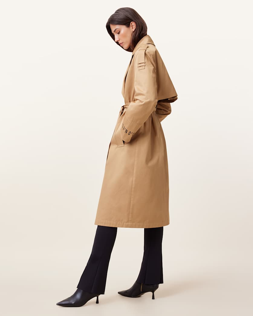 Demmi Oversized Belted Trench Coat
