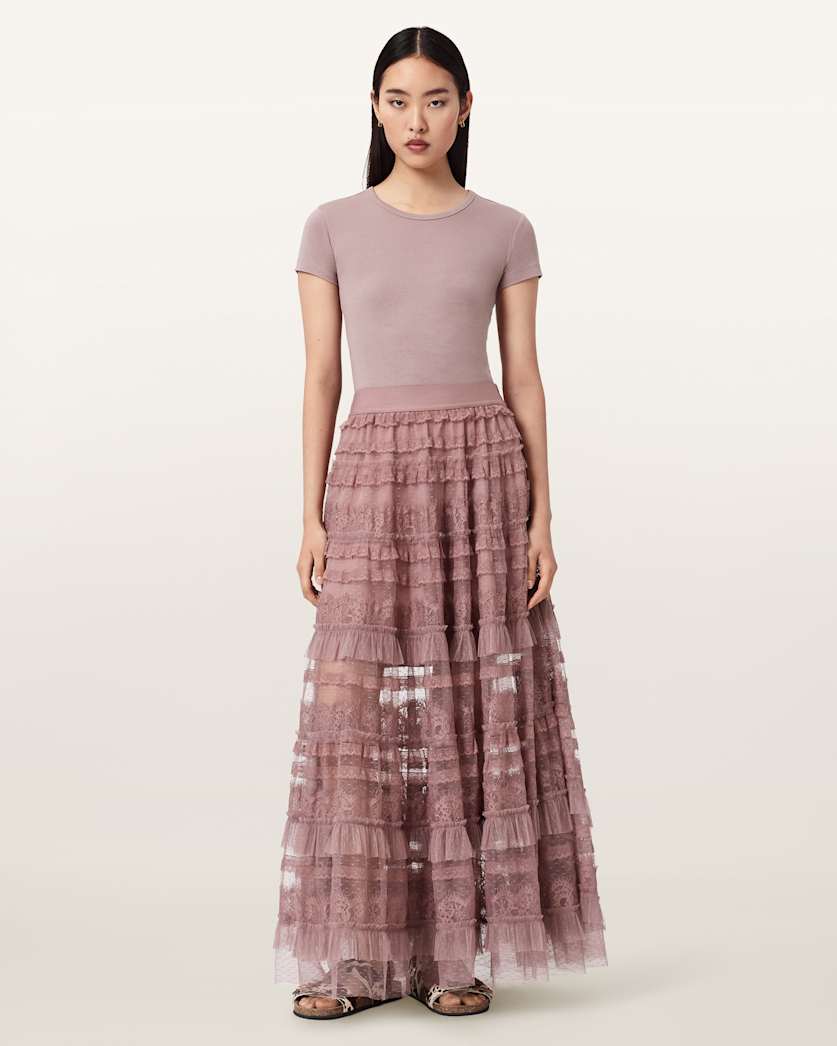 Arlea Tulle Maxi Skirt