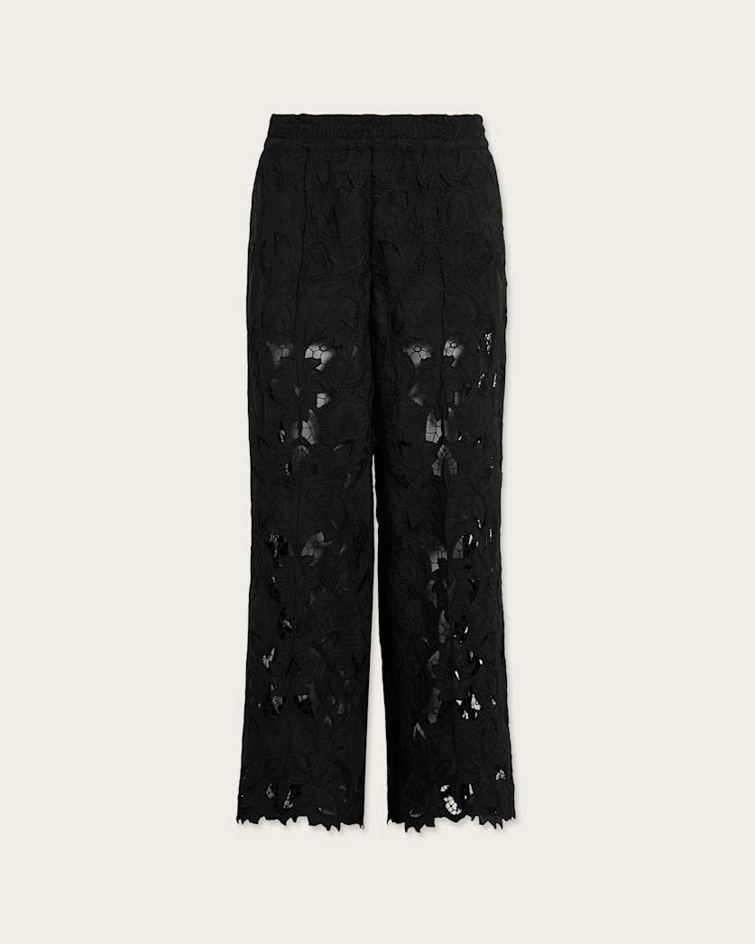 Charli Embroidered Straight Fit Trousers