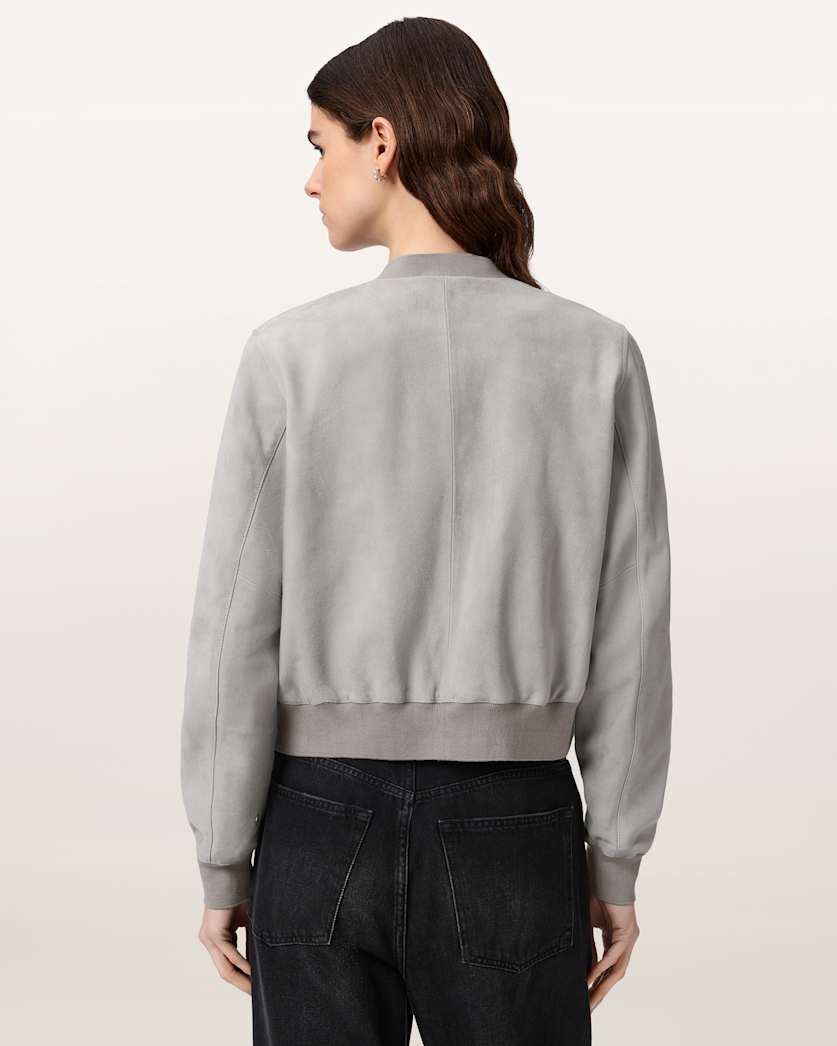 Orten Suede Bomber Jacket
