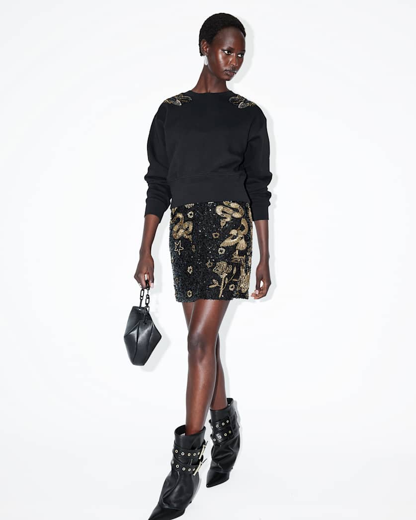 Jamilia Embellished Mini Skirt