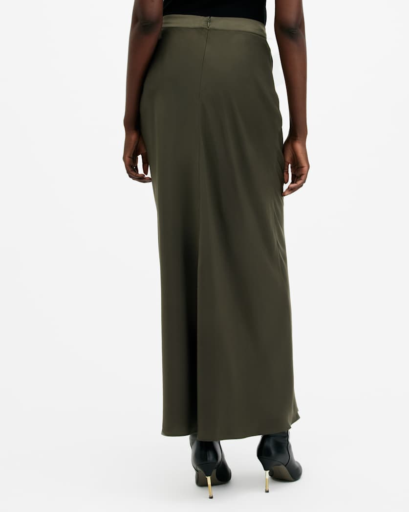 Alexia Gathered Maxi Skirt