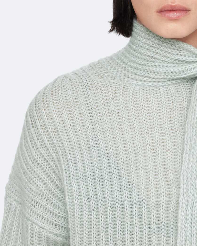 Bow detail knitted jumper