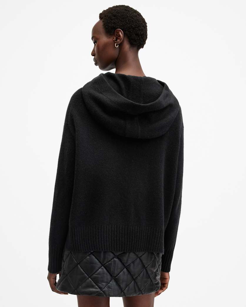 Ines Recycled Cashmere Wool Blend Hoodie