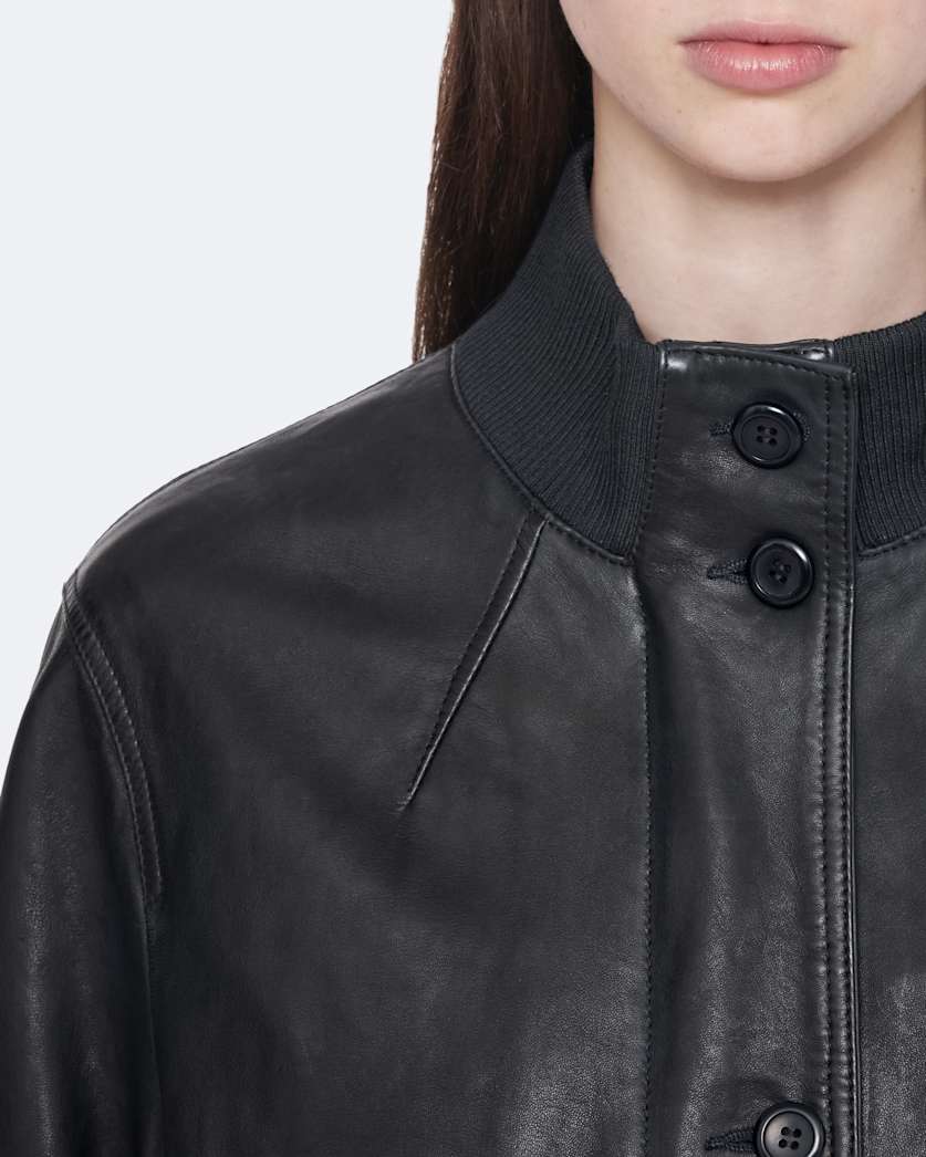 Memphis leather jacket