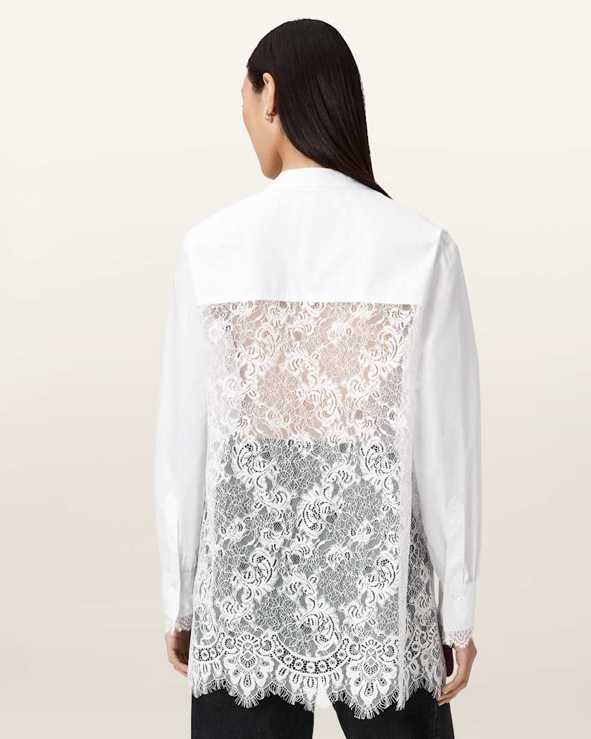 Ethel Lace Trim Shirt
