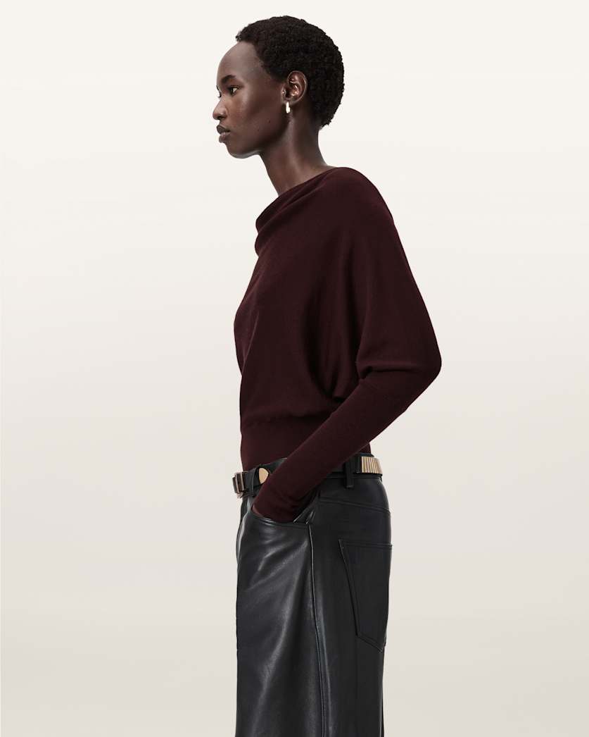 Ridley Cropped Wool Jumper
