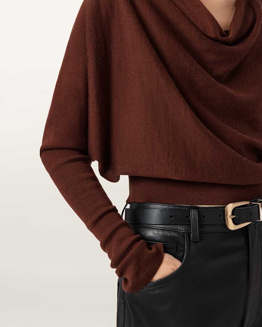 Ridley Cropped Wool Jumper