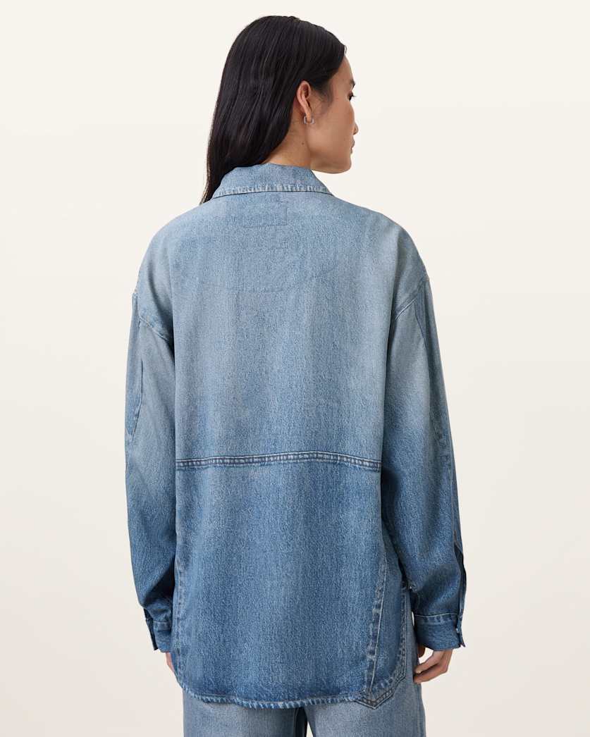 Hettie Oversized Denim Shacket