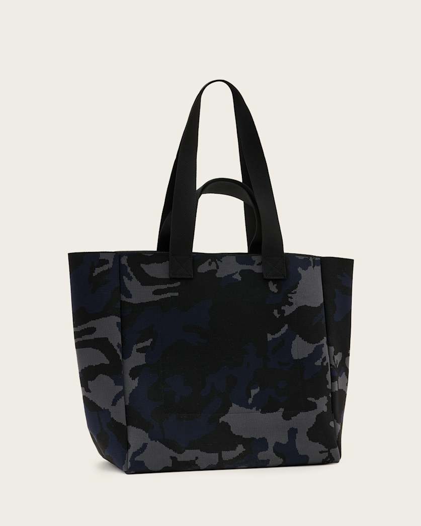 Izzy Large Logo Knitted Tote Bag