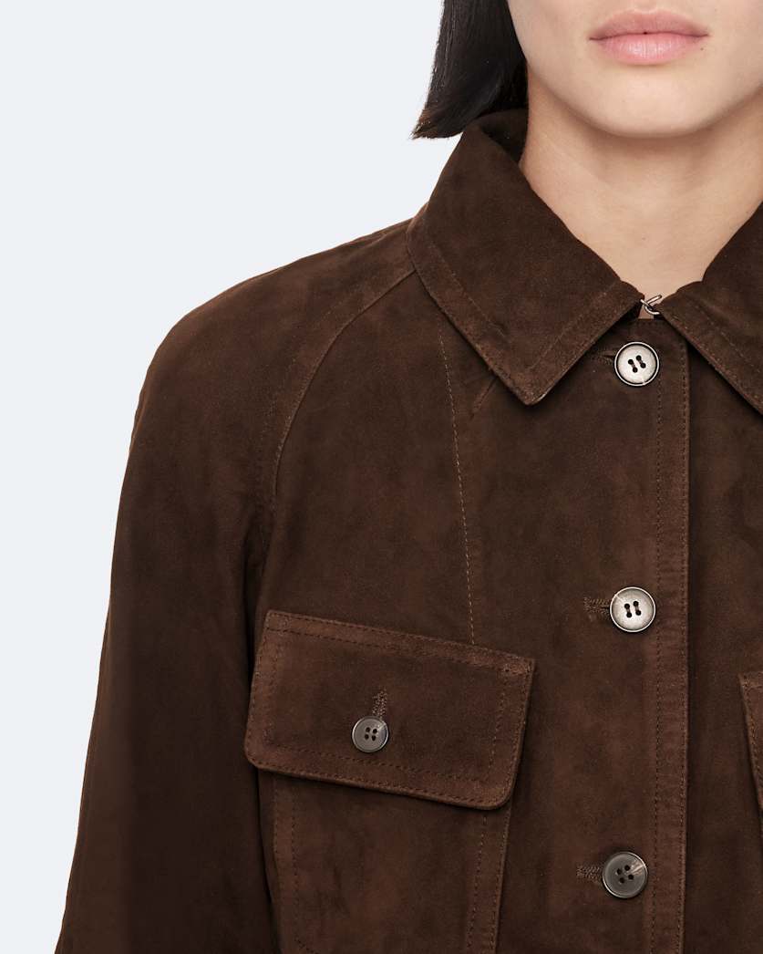 Roiya Suede Hunting Jacket