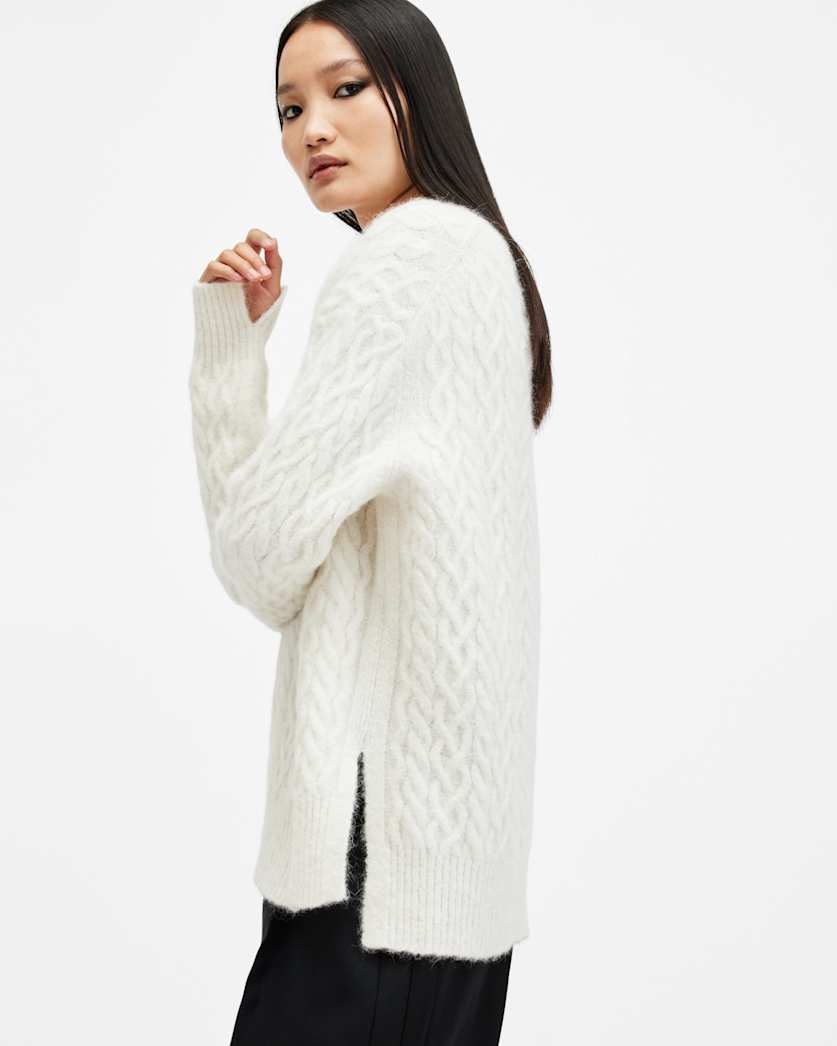 Sirius Cable Knit Crew Neck Jumper