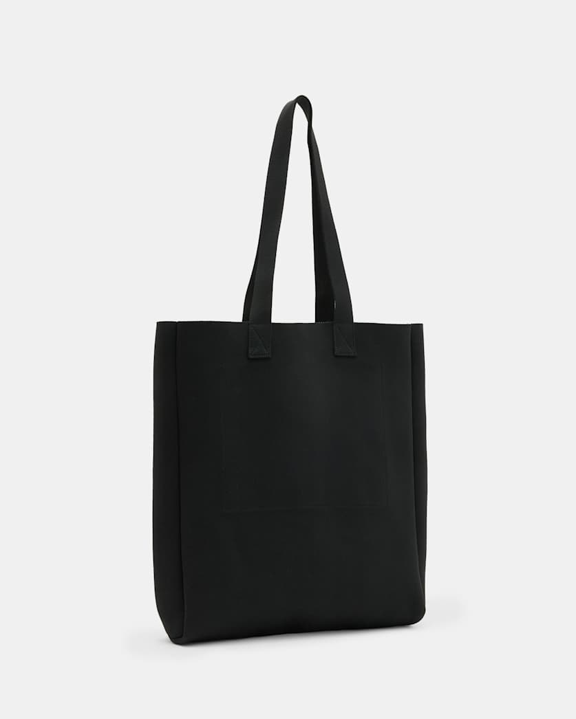 Izzy Logo Print Knitted Tote Bag