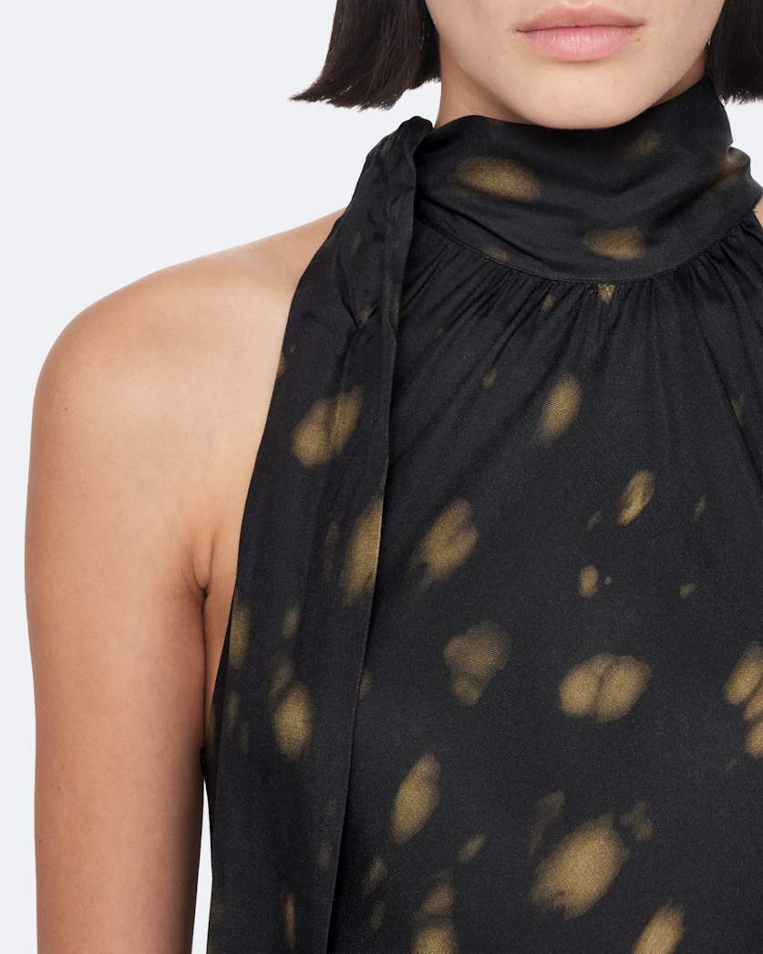 Beril silk blend dress