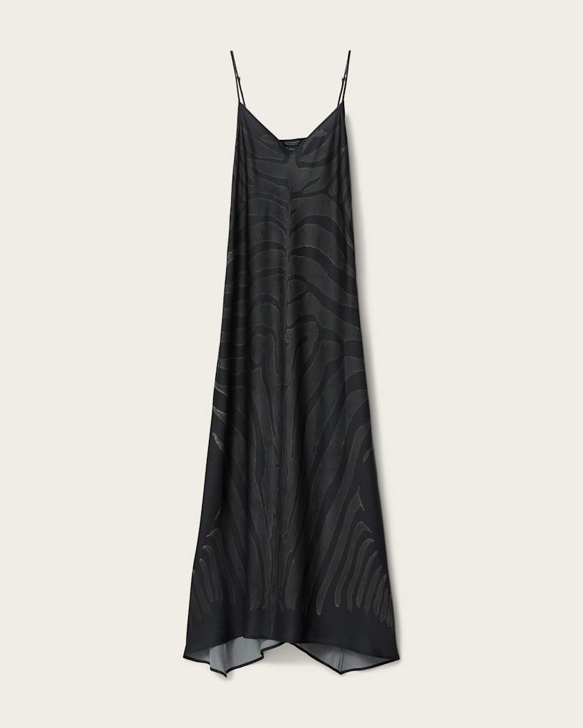 Leona V-Neck Maxi Slip Dress