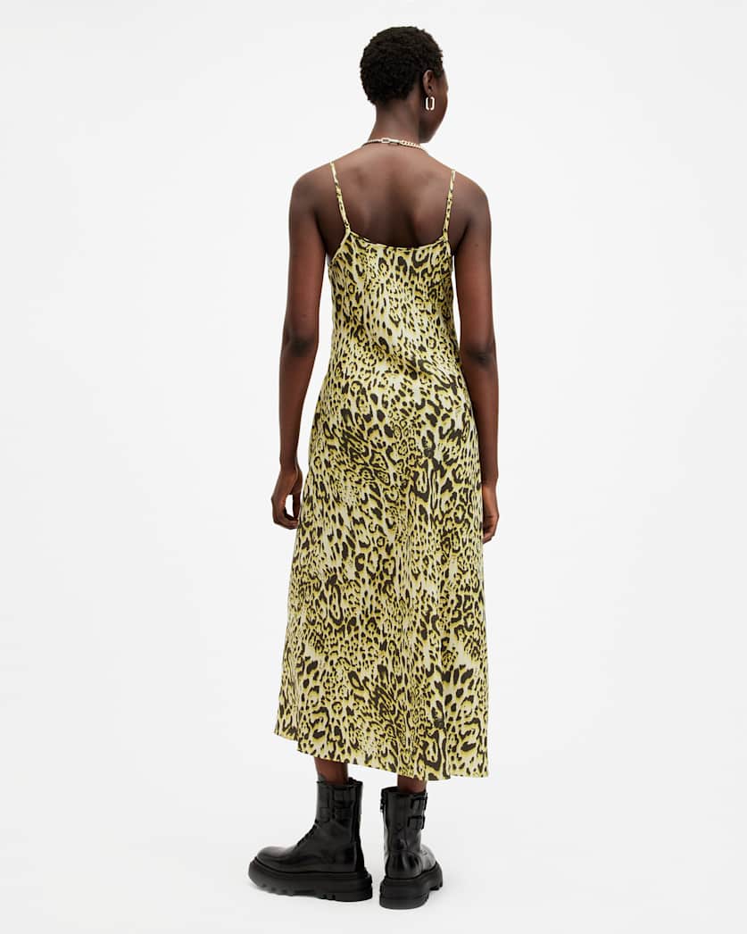 Bryony V-Neck Midi Slip Dress