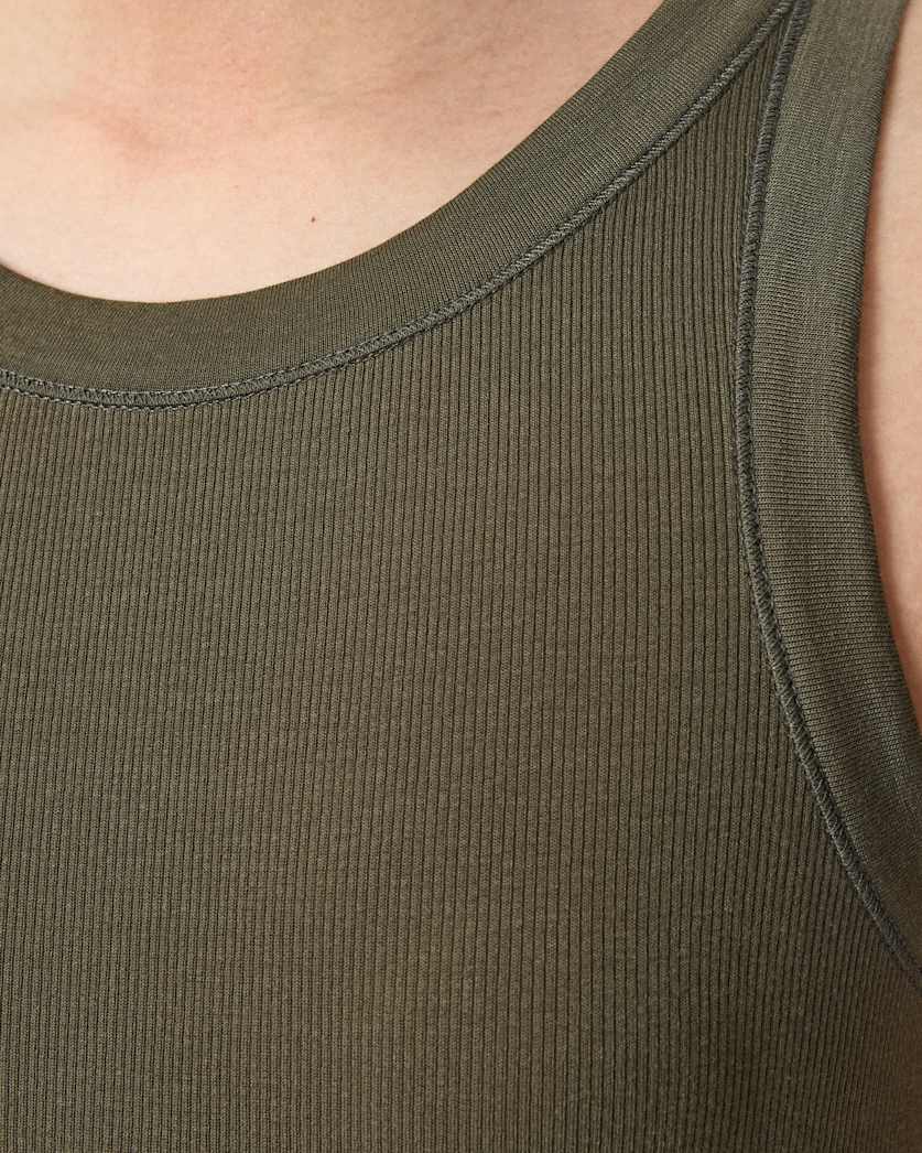 Rina Crew Neck Sleeveless Tank Top