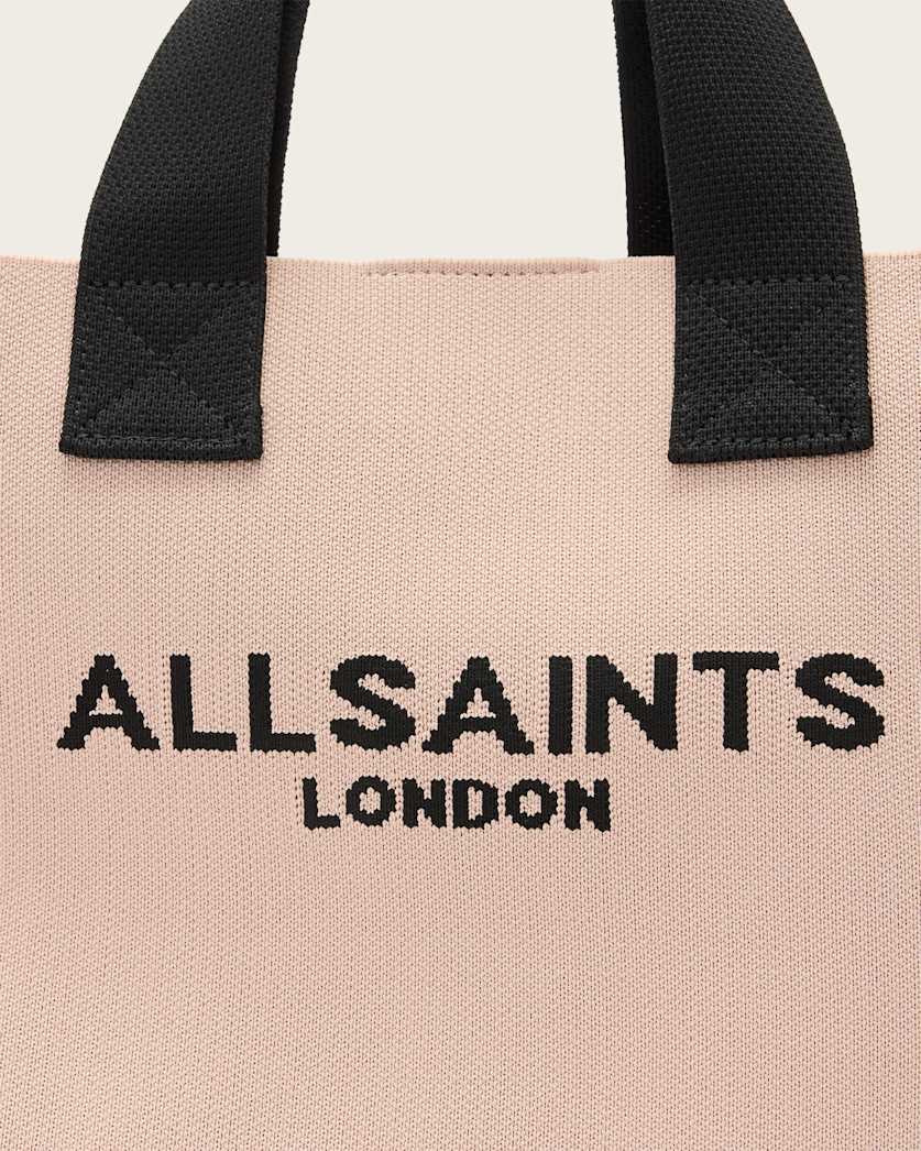 Izzy Logo Print Knitted Mini Tote Bag