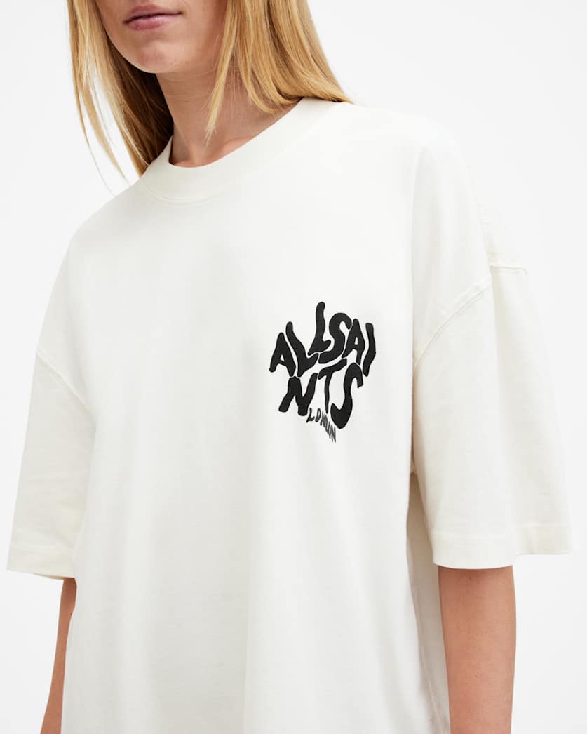 Orlando Logo Print Oversized T-Shirt