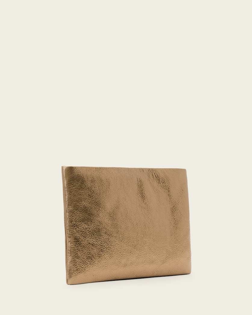 Bettina Leather Clutch Bag